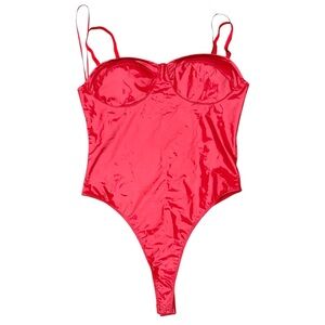 Say What? Red Bodysuit